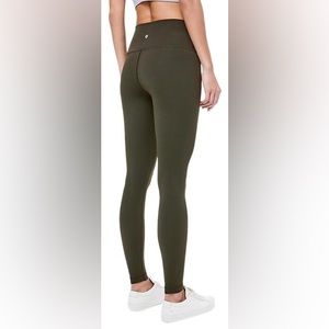 Olive green Wunder Under High Rise Tights 28